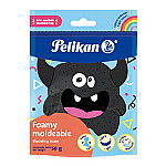 Foamy Pelikan moldeable negro50g