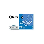 Clips Olami metal Nº5 38mm 100 u