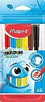 Marcador Maped ocean x6