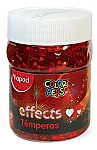 Tempera Colorpeps rojo glitter