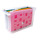 Caja arch. Plast. Dello cristal c/6 carp.
