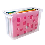 Caja arch. Plast. Dello cristal c/6 carp.