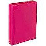 Carp. plast. Dello A4 lomo 4cm rosa