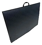 Maletin plast. Dello A2 c/manija y elast. negro