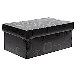 Caja organiz. plast. Dello mini negro