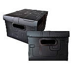 Caja organiz. plast. Dello pequeña negro