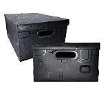 Caja organiz. plast. Dello grande negro