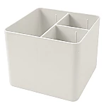 Porta objetos plast. Dello 3 div. jazmin
