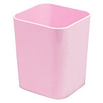 Porta lapiz plast. Dello rosa pastel