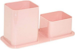 Porta lapiz/clip plast. Dello duo rosa