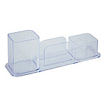 Porta objetos plast. Dello triple cristal