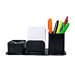 Porta objetos plast. Dello triple negro