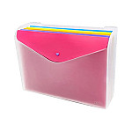 Porta sobre plast. Dello c/5 sobres color