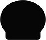 Mouse pad Dello color negro