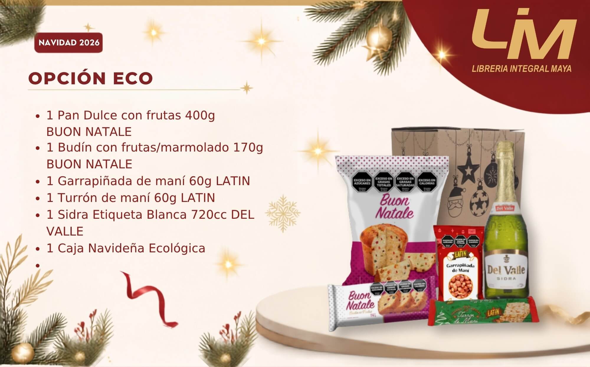 Caja Navideña Eco