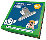Aprietapapeles Sifap niquelado Nº50