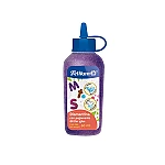 Adhes. Pelikan gliter morado