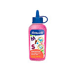 Adhes. Pelikan gliter rosa