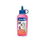 Adhes. Pelikan gliter rosa