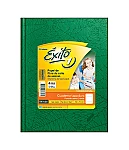 Cuad. Éxito 16x21 verde 100hR