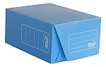 Caja arch. Plana c/tapa celeste pastel