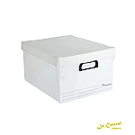 Caja arch. Plana c/tapa cristal