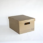 Caja arch. Plana c/tapa kraft
