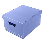 Caja arch. Plana c/tapa violeta pastel