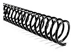 Espiral PVC 12mm p/90 hojas 50u
