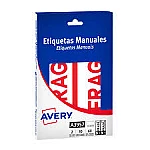 Etiq. Avery fragil A3957 152x60
