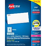 Etiqueta Avery 5160 2.5x6.7