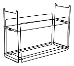 Porta carpeta colg. Dello metal