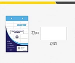 Etiqueta Dover O5EA0003 10.5x7.4