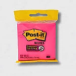 Nota adhesiva Postit 654 76mmx76mm fluo