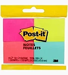 Nota adhesiva Post it 653 35mmx47mm fluo
