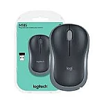 Mouse Logitech M185 wireless negro