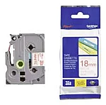 Cinta Brother TZ242 18mm ro/bl