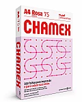Resma chamex rosa A4 75g