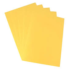 Carpeta caratula Oficio amarilla