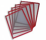 Funda Tarifold A3 rojo horiz.