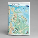 Mapa Rivadavia N°6 de Europa cromo