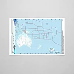 mapa escolar Rivadavia Nº 6 (Línea Cromo)