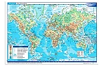 Mapa Rivadavia N° 5 Planisferio con proyección Mercator
