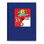 Cuaderno Laprida AB3 azul 98h R