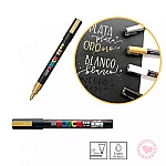 Marcador  Mitsubishi Posca 3mm oro
