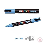 Marc. Mitsubishi Posca 5mm celeste