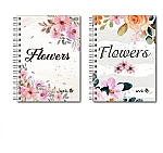 Agenda Nivel 10 semanal Nº8 flowers