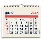 Calendario Nivel 10 peuser felpa 24x34