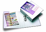 Carpeta Clingsor A4 2AR CC 50mm Blanco