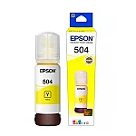 Botella tinta Epson T504 amarillo